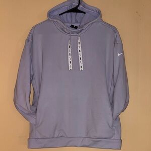 Nike Light Lavender Pullover Hoodie with Branded Drawcords